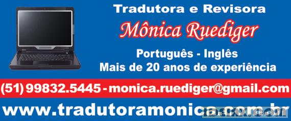TRADUTOR E REVISOR DE INGLÊS - TRADUTOR E REVISOR DE PORTUGUÊS